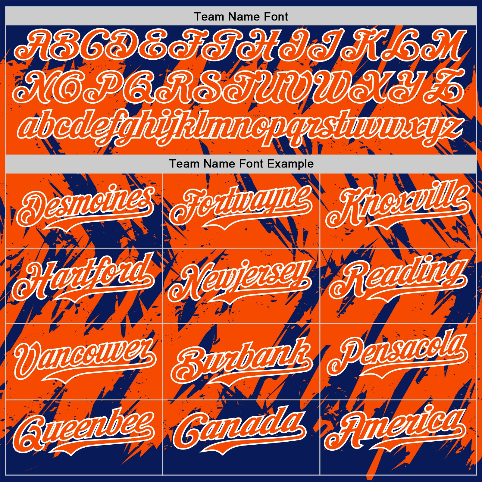 Custom Royal Orange-White Abstract Sharp Shape Fragment Pattern Bomber Full-Snap Varsity Letterman Hoodie Jacket