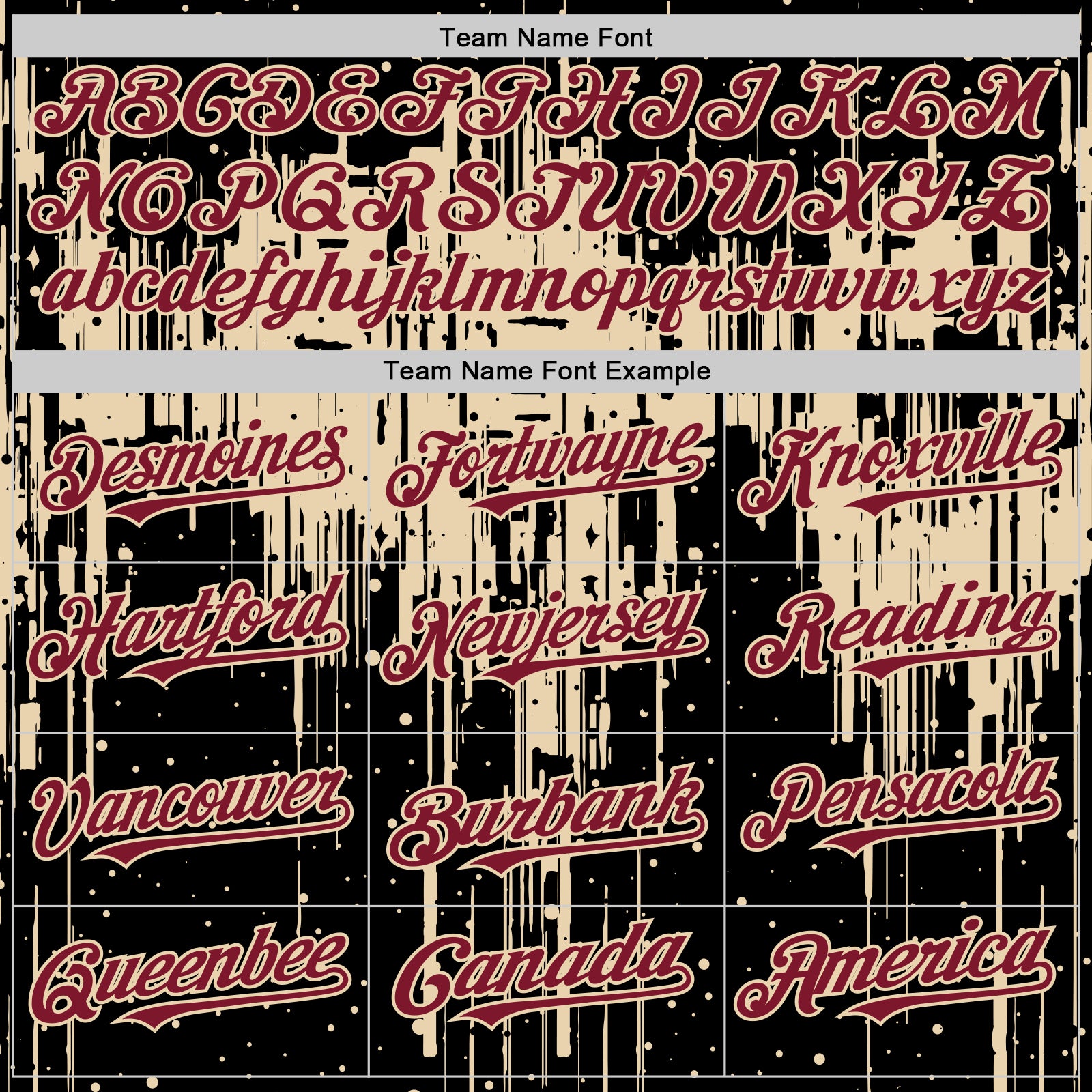 Custom Black Crimson-City Cream Dripping Splatter Bomber Full-Snap Varsity Letterman Hoodie Jacket