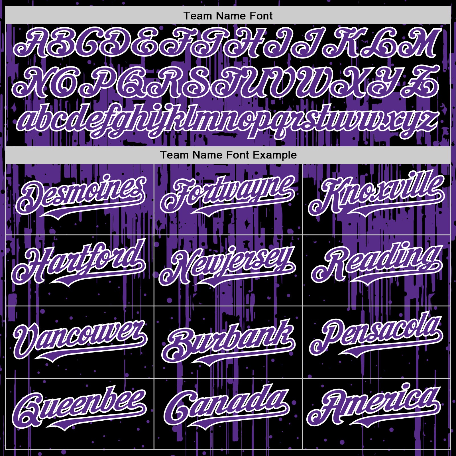 Custom Black Purple-White Dripping Splatter Bomber Full-Snap Varsity Letterman Hoodie Jacket