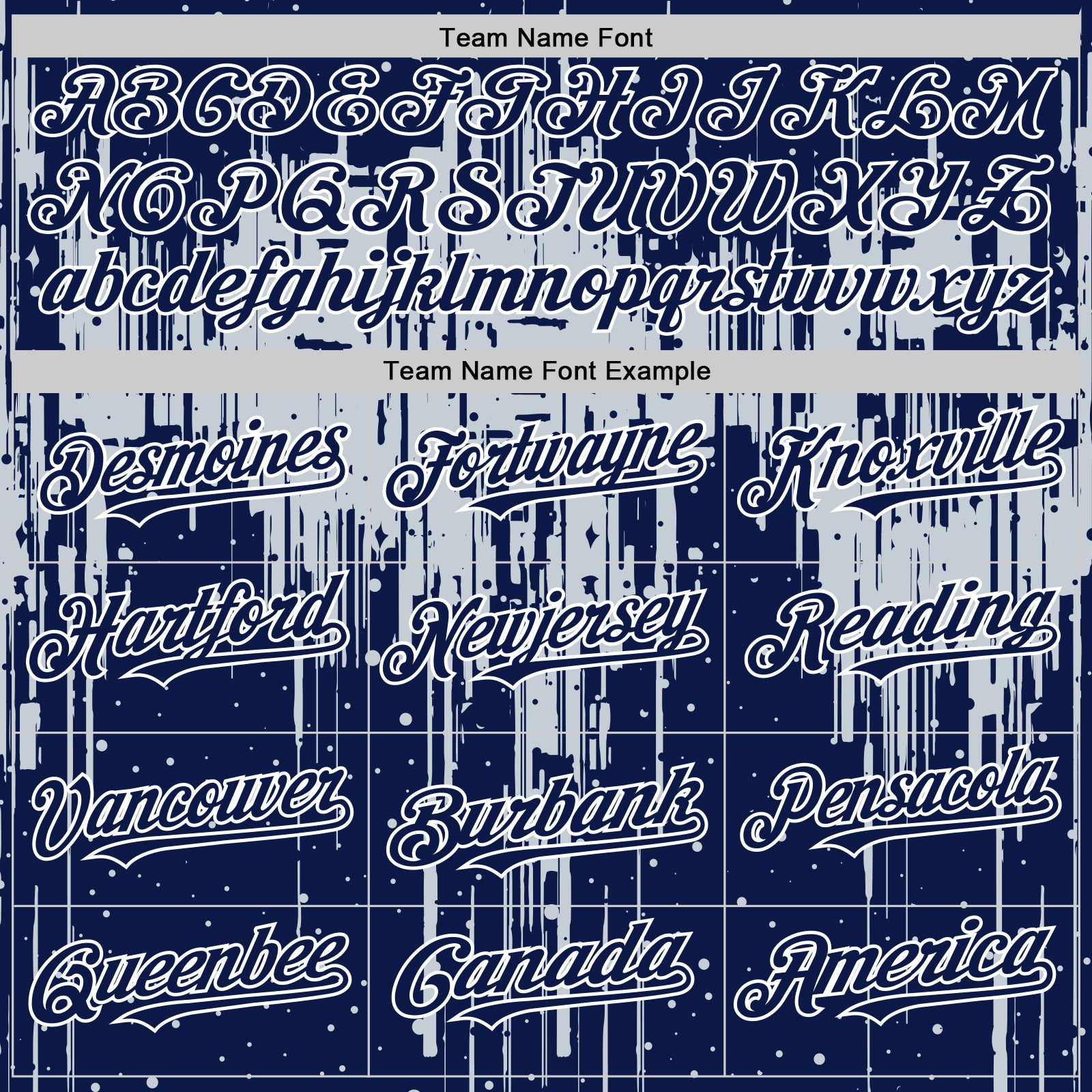 Custom Navy Silver-White Dripping Splatter Bomber Full-Snap Varsity Letterman Hoodie Jacket