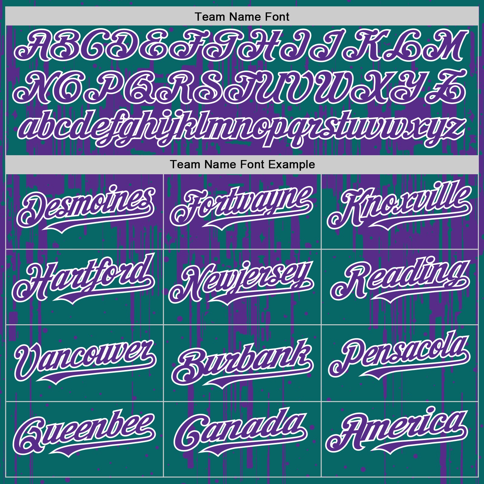 Custom Teal Purple-White Dripping Splatter Bomber Full-Snap Varsity Letterman Hoodie Jacket