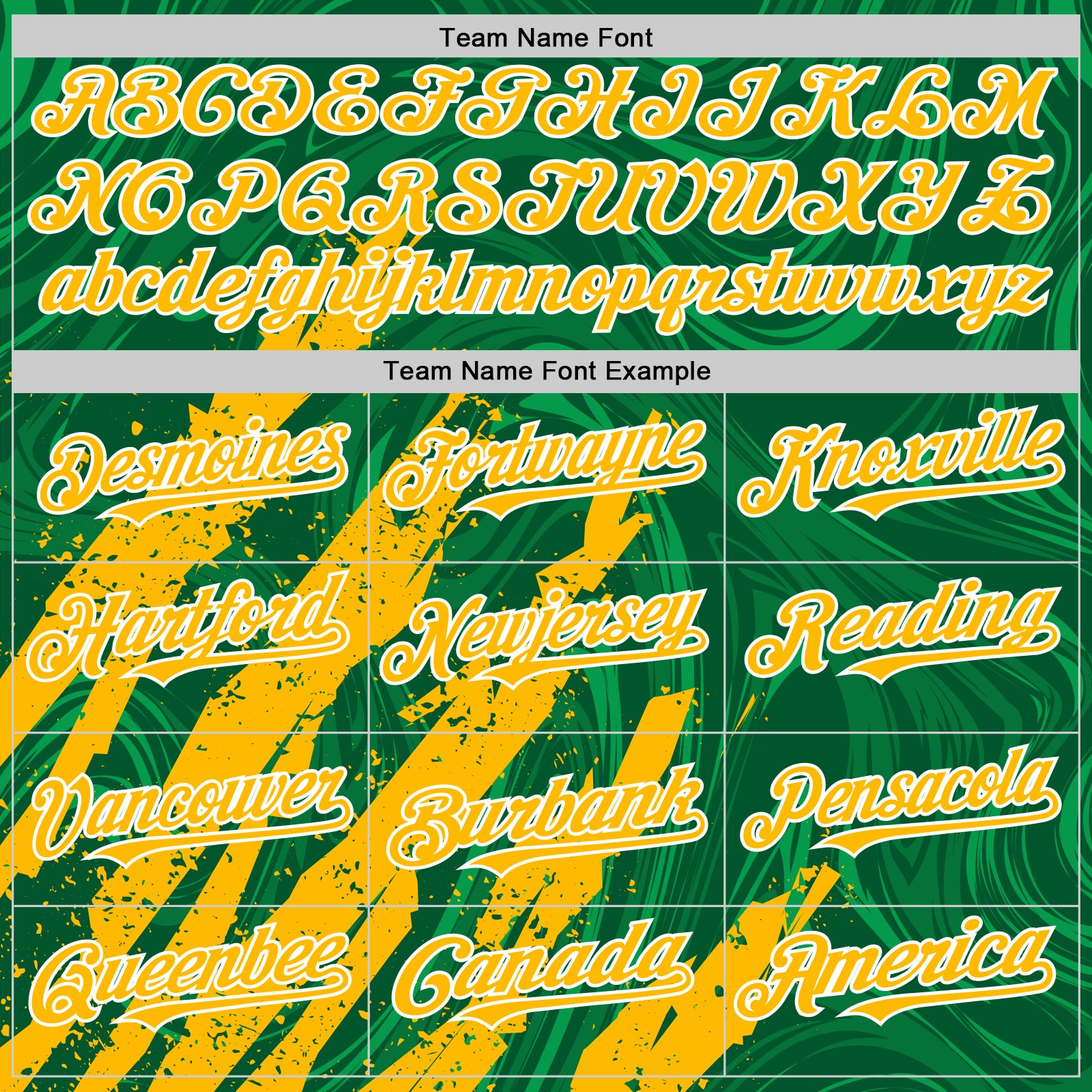 Custom Kelly Green Gold-White Splash Bomber Full-Snap Varsity Letterman Hoodie Jacket