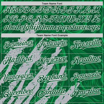 Custom Kelly Green Gray-White Splash Bomber Full-Snap Varsity Letterman Hoodie Jacket