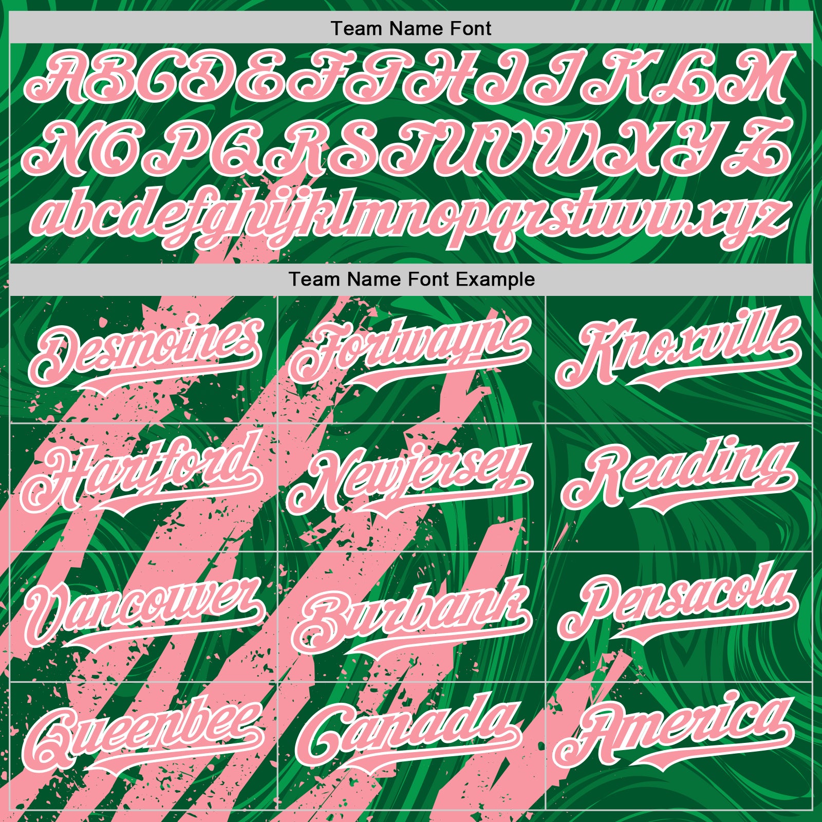 Custom Kelly Green Medium Pink-White Splash Bomber Full-Snap Varsity Letterman Hoodie Jacket