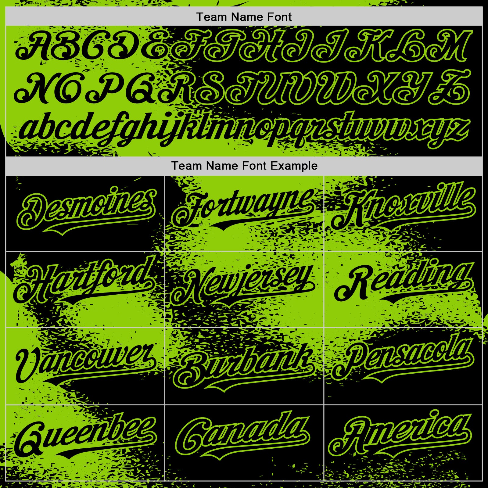 Custom Black Neon Green Abstract Color Blocks Fragment Pattern Bomber Full-Snap Varsity Letterman Hoodie Jacket