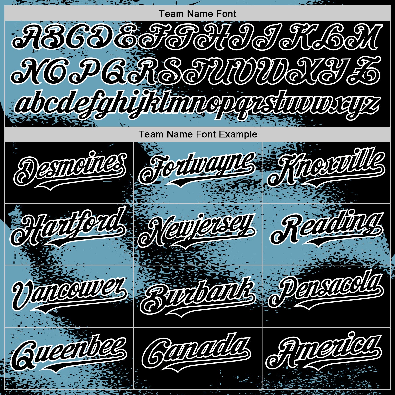 Custom Black Shadow Blue-White Abstract Color Blocks Fragment Pattern Bomber Full-Snap Varsity Letterman Hoodie Jacket