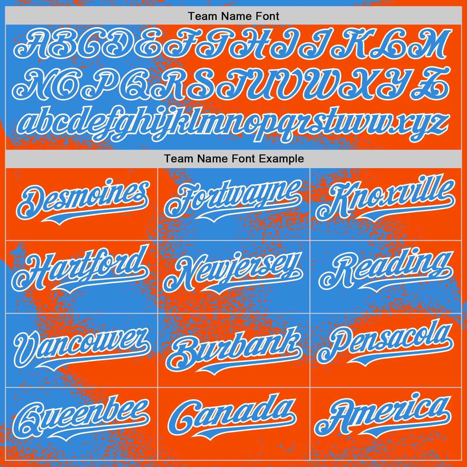 Custom Orange Powder Blue-White Abstract Color Blocks Fragment Pattern Bomber Full-Snap Varsity Letterman Hoodie Jacket