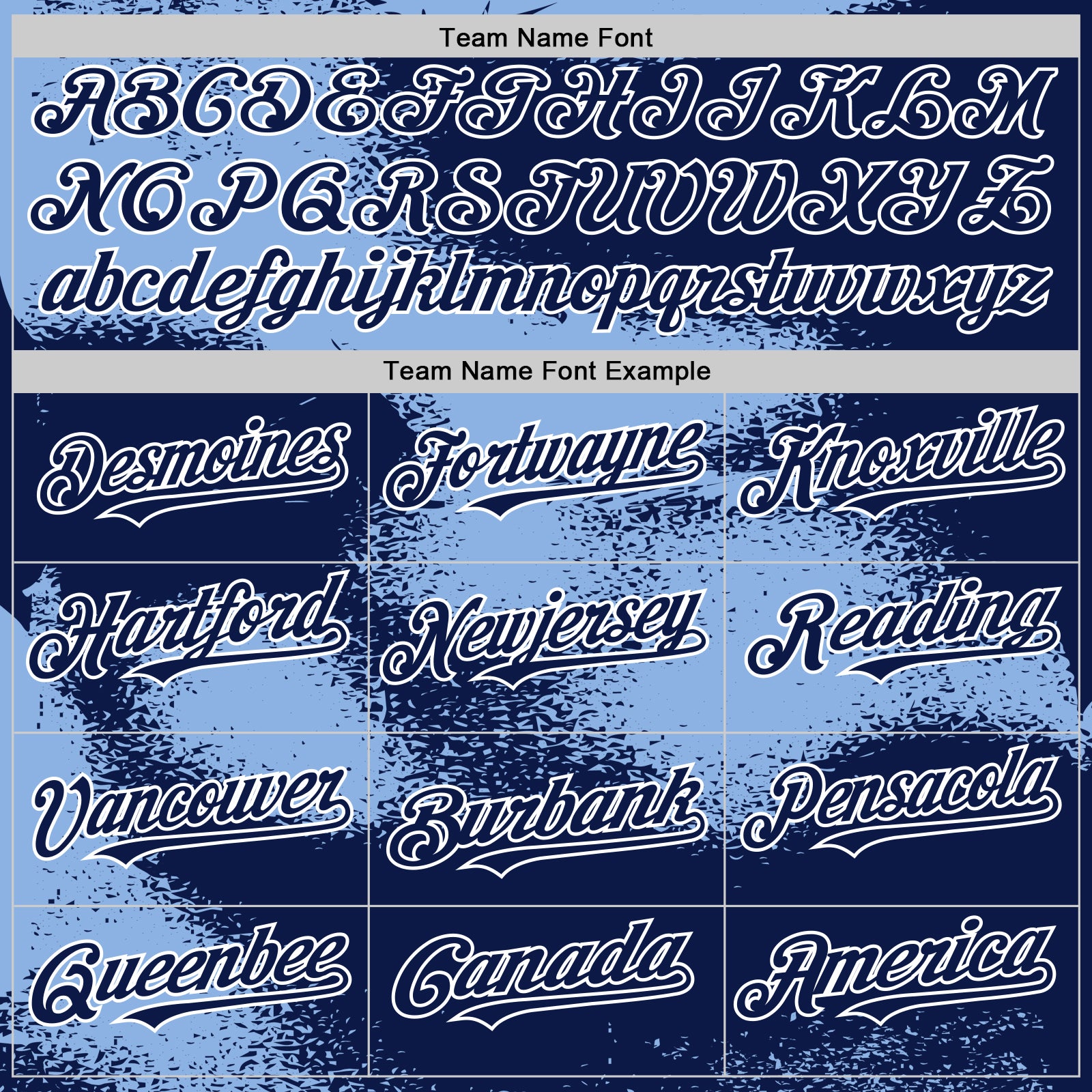 Custom Navy Light Blue-White Abstract Color Blocks Fragment Pattern Bomber Full-Snap Varsity Letterman Hoodie Jacket