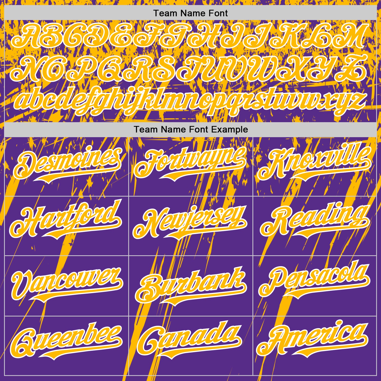 Custom Purple Gold-White Splash Bomber Full-Snap Varsity Letterman Hoodie Jacket