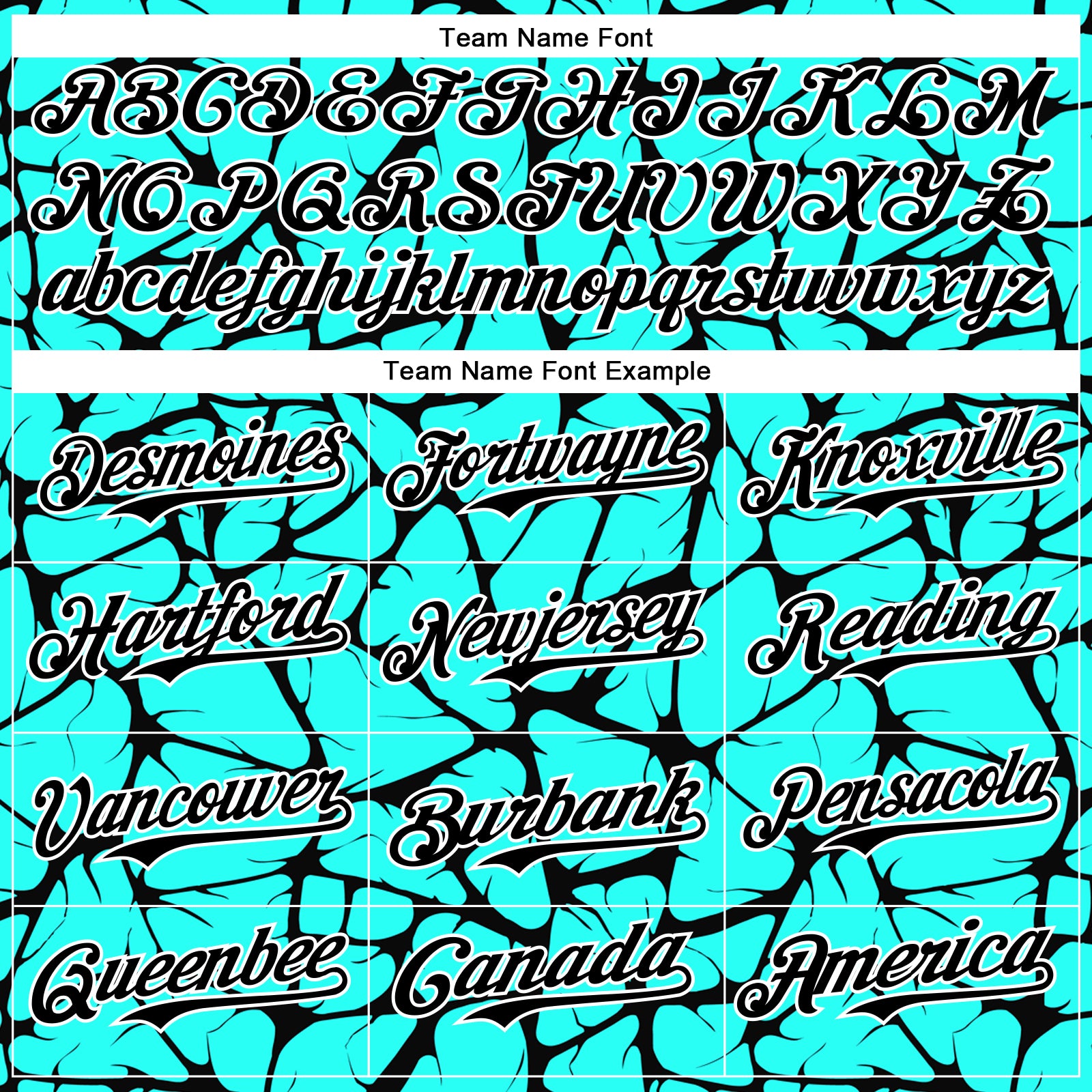 Custom Aqua Black-White Abstract Network Bomber Full-Snap Varsity Letterman Hoodie Jacket