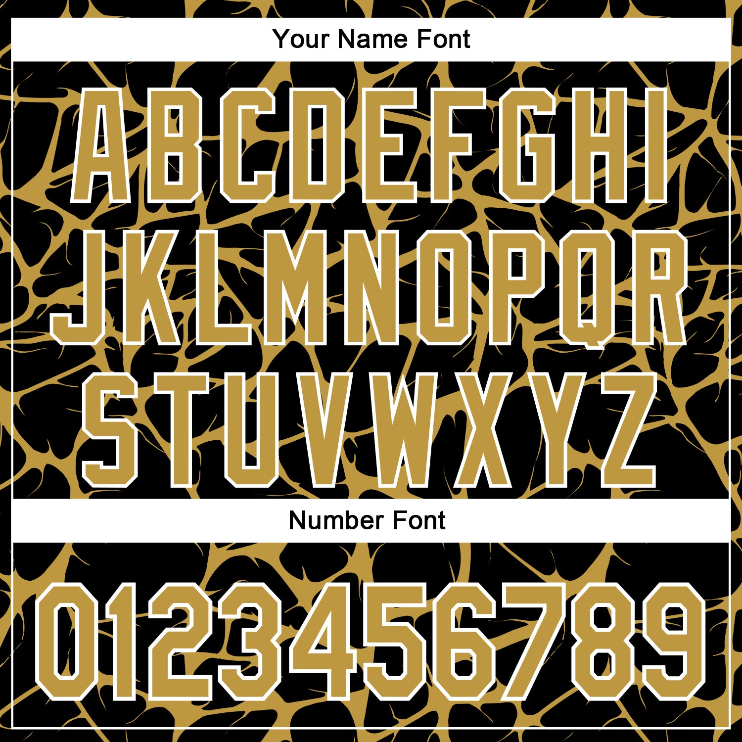 Custom Black Old Gold-White Abstract Network Bomber Full-Snap Varsity Letterman Hoodie Jacket