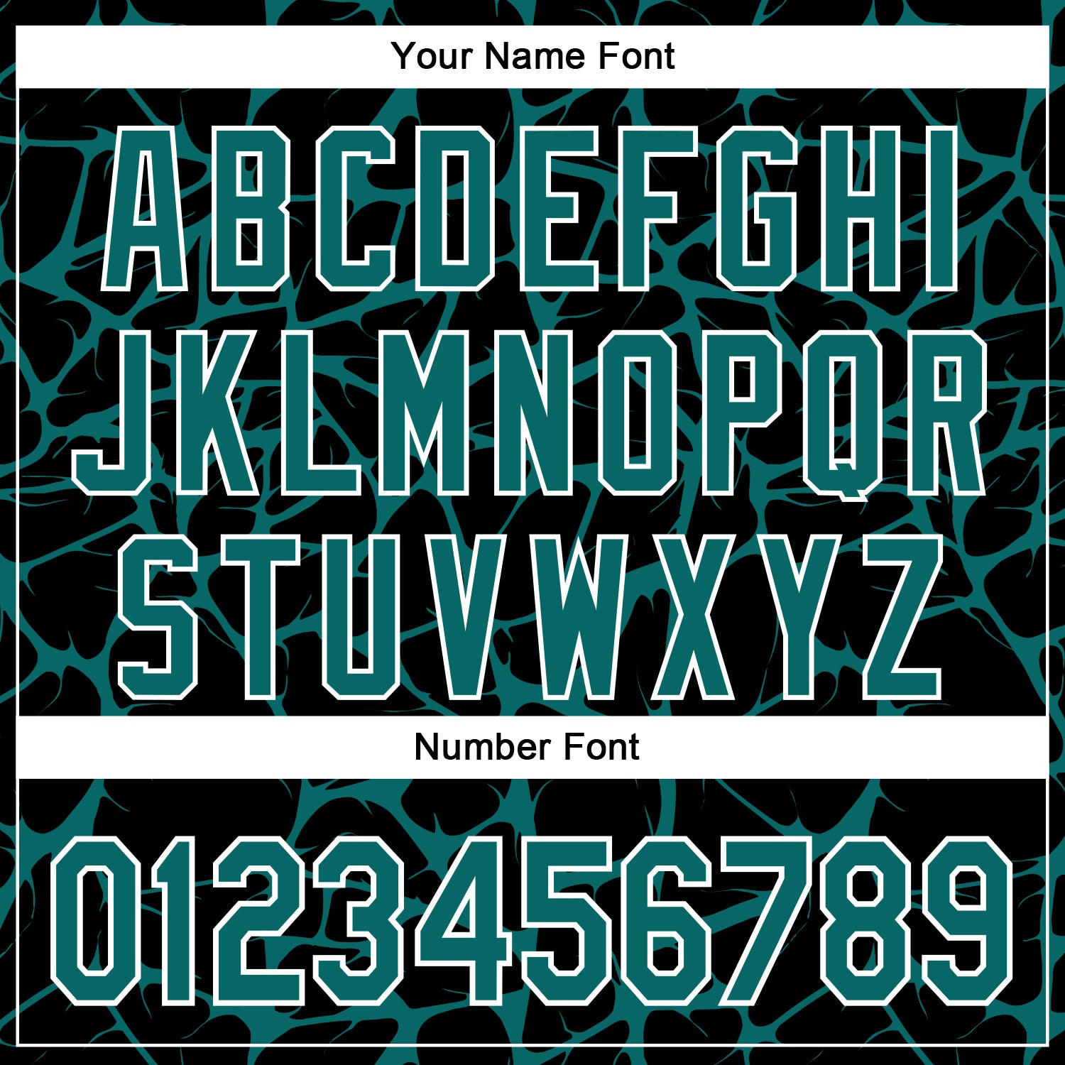 Custom Black Teal-White Abstract Network Bomber Full-Snap Varsity Letterman Hoodie Jacket