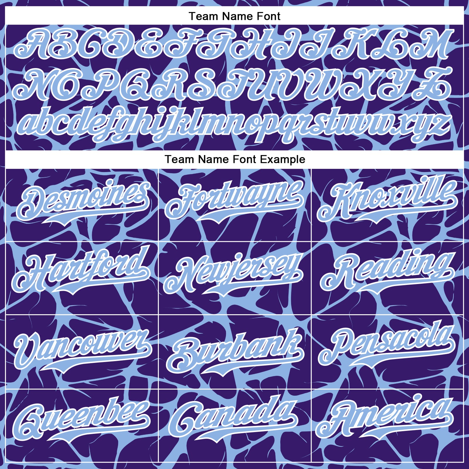 Custom Purple Light Blue-White Abstract Network Bomber Full-Snap Varsity Letterman Hoodie Jacket