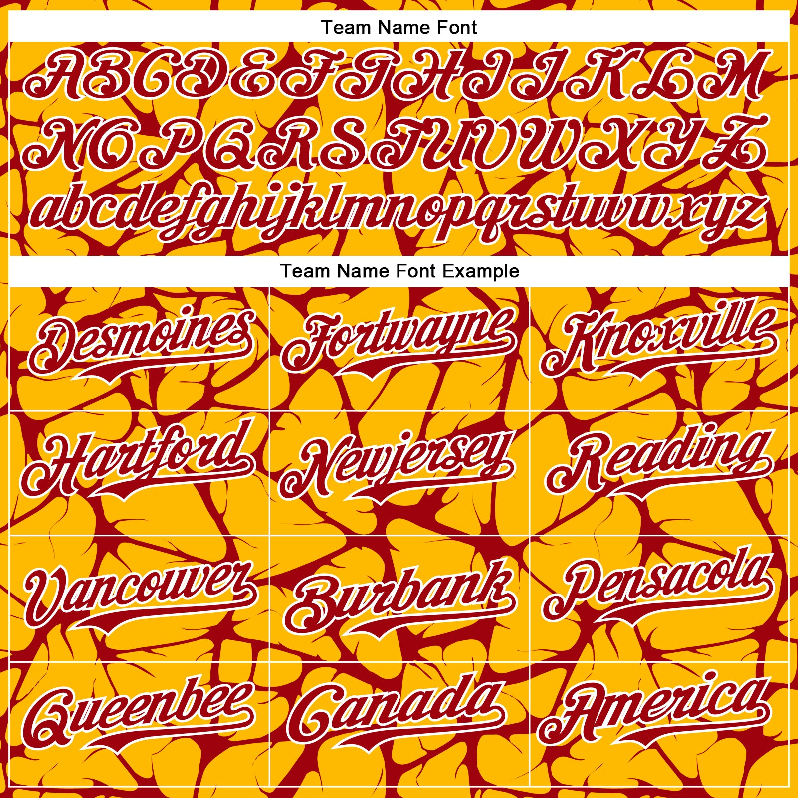 Custom Gold Red-White Abstract Network Bomber Full-Snap Varsity Letterman Hoodie Jacket