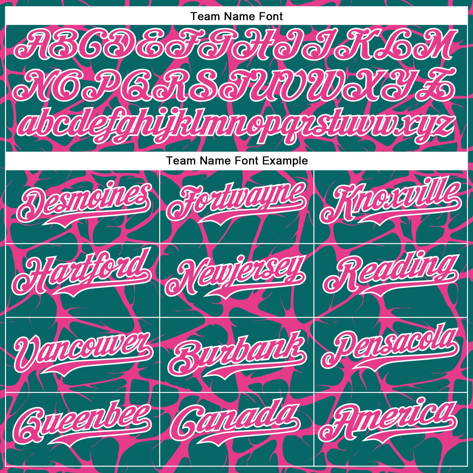 Custom Teal Pink-White Abstract Network Bomber Full-Snap Varsity Letterman Hoodie Jacket