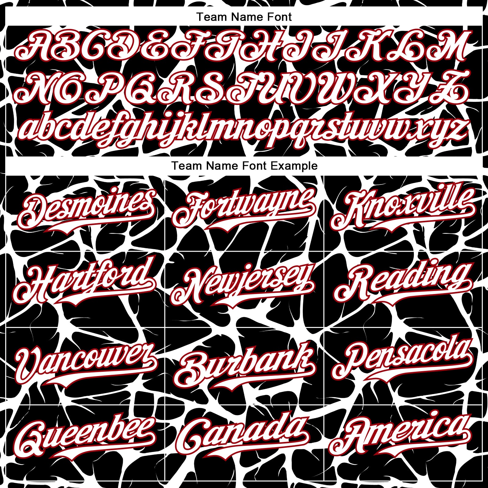 Custom Black White-Red Abstract Network Bomber Full-Snap Varsity Letterman Hoodie Jacket