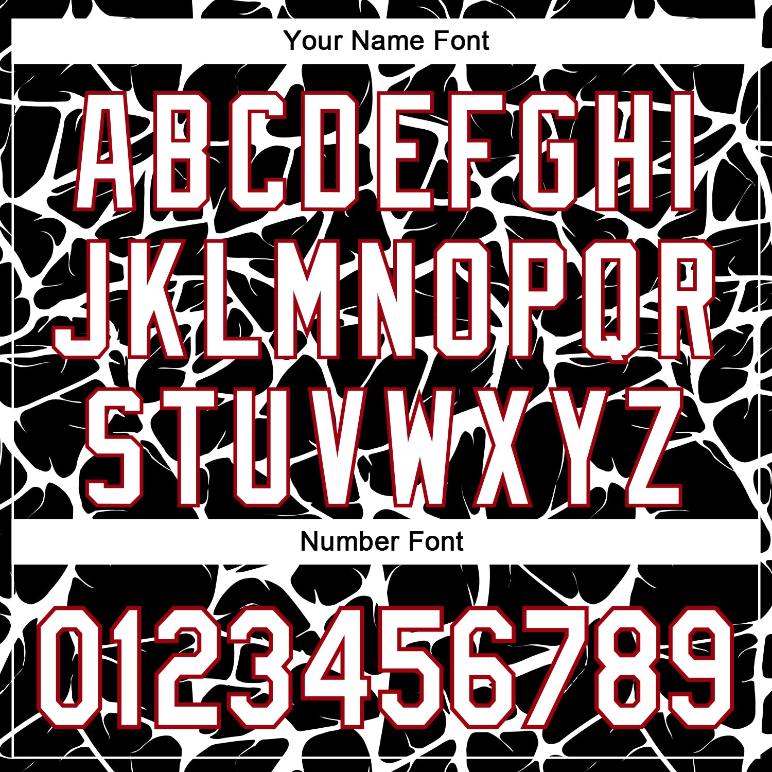 Custom Black White-Red Abstract Network Bomber Full-Snap Varsity Letterman Hoodie Jacket