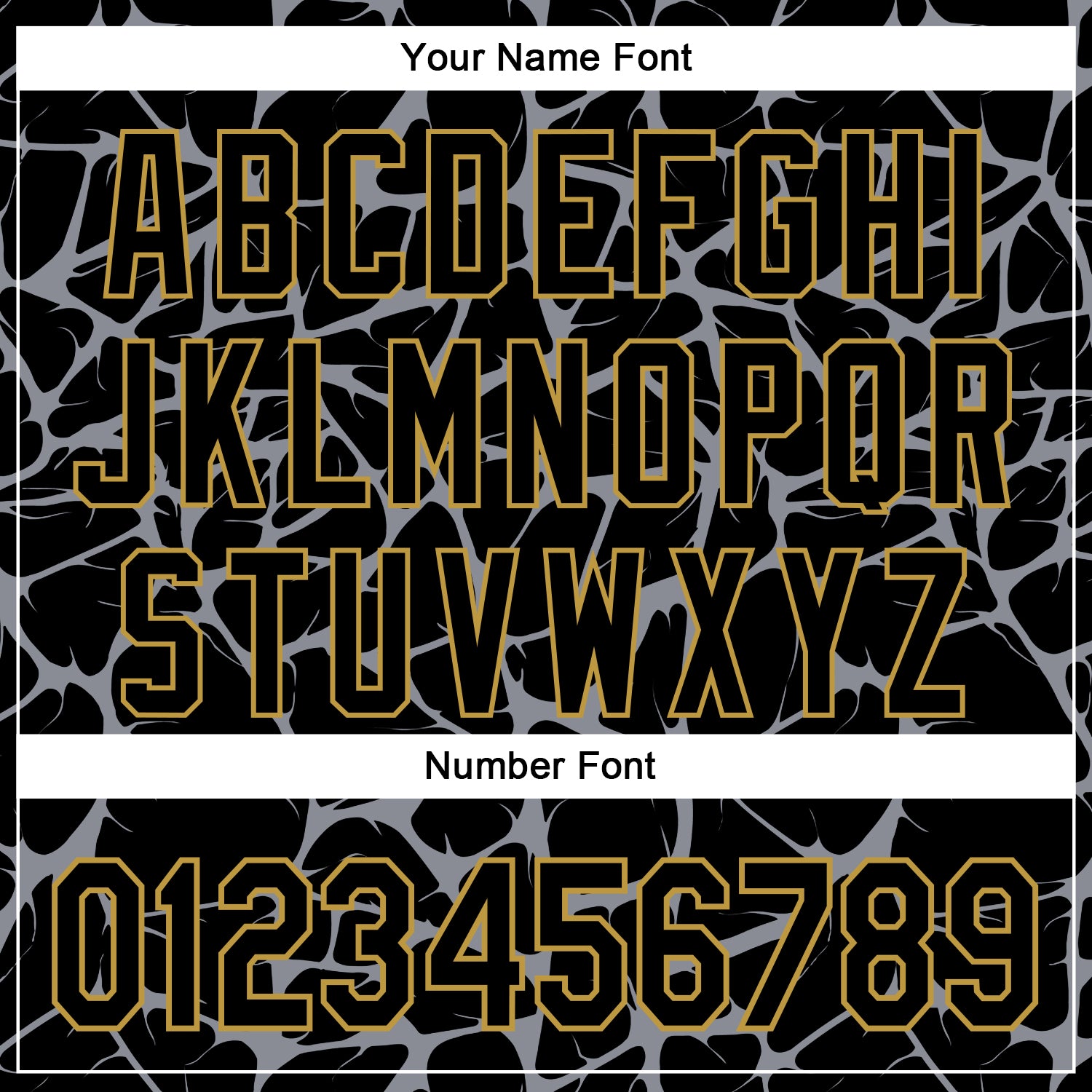 Custom Black Gray-Old Gold Abstract Network Bomber Full-Snap Varsity Letterman Hoodie Jacket