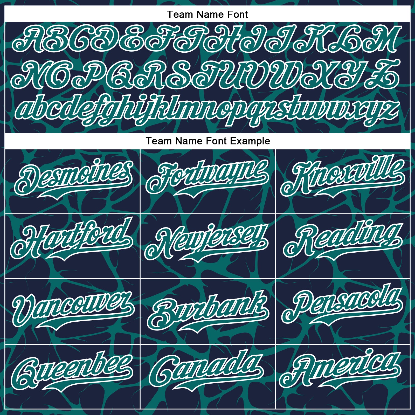 Custom Navy Teal-White Abstract Network Bomber Full-Snap Varsity Letterman Hoodie Jacket