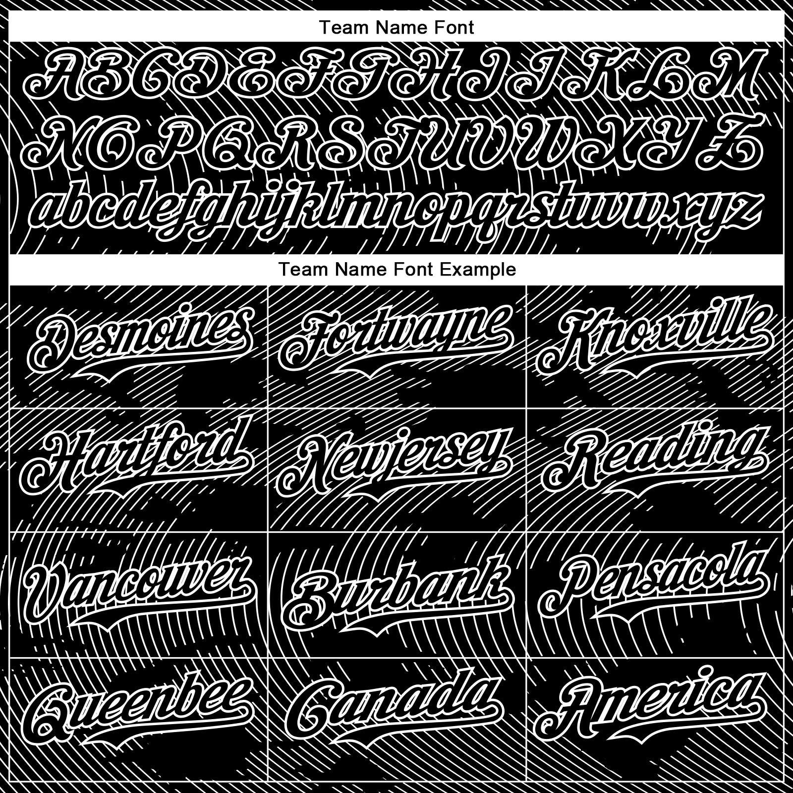 Custom Black White Curve Lines Bomber Full-Snap Varsity Letterman Hoodie Jacket