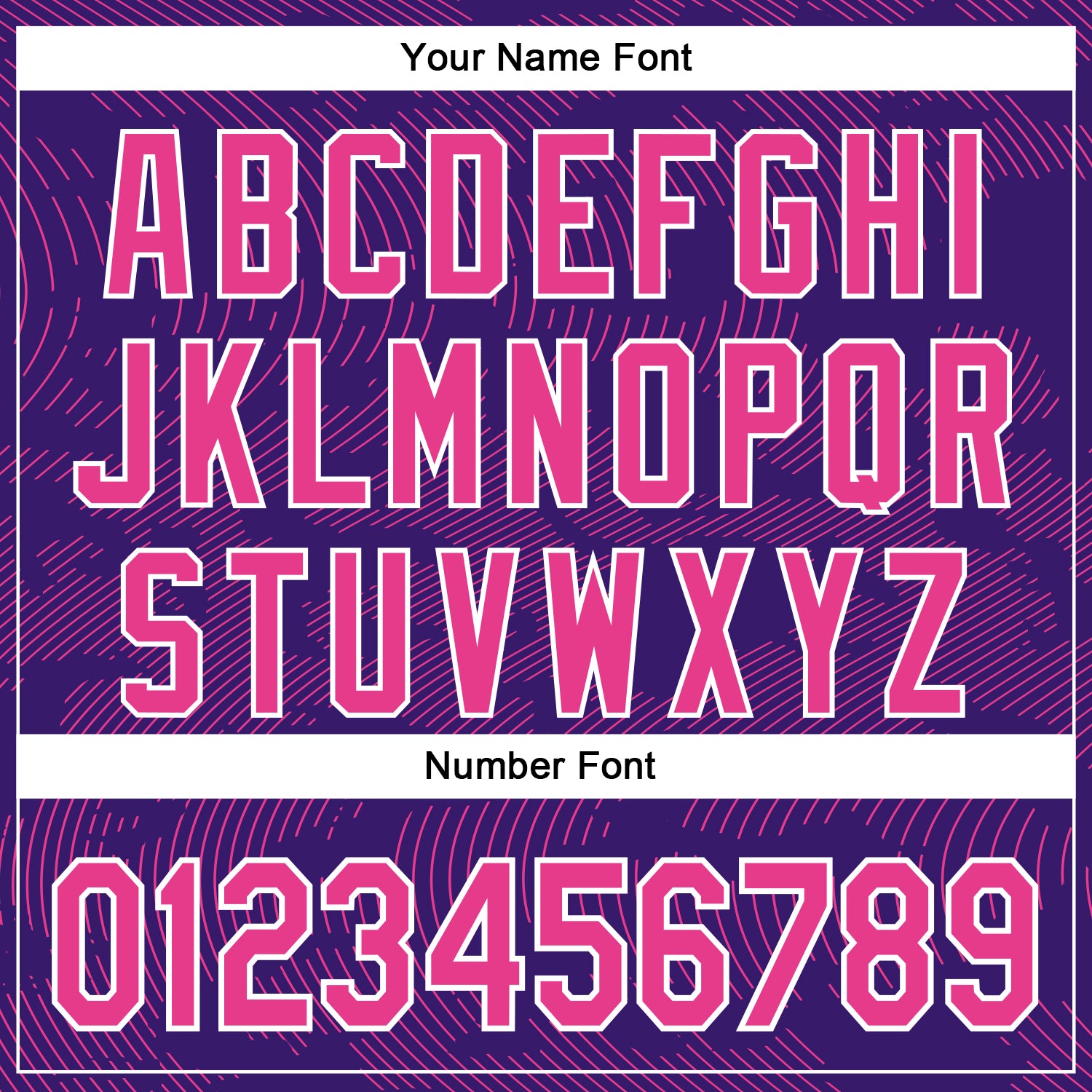 Custom Purple Pink-White Curve Lines Bomber Full-Snap Varsity Letterman Hoodie Jacket