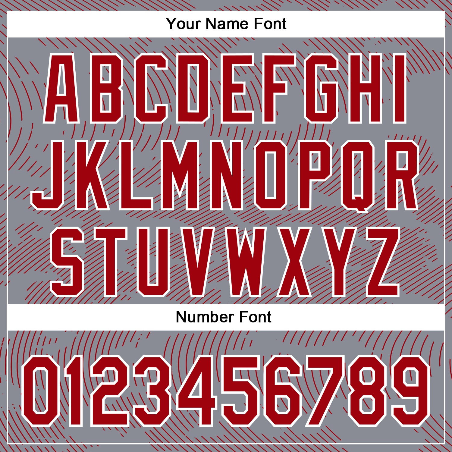 Custom Gray Red-White Curve Lines Bomber Full-Snap Varsity Letterman Hoodie Jacket