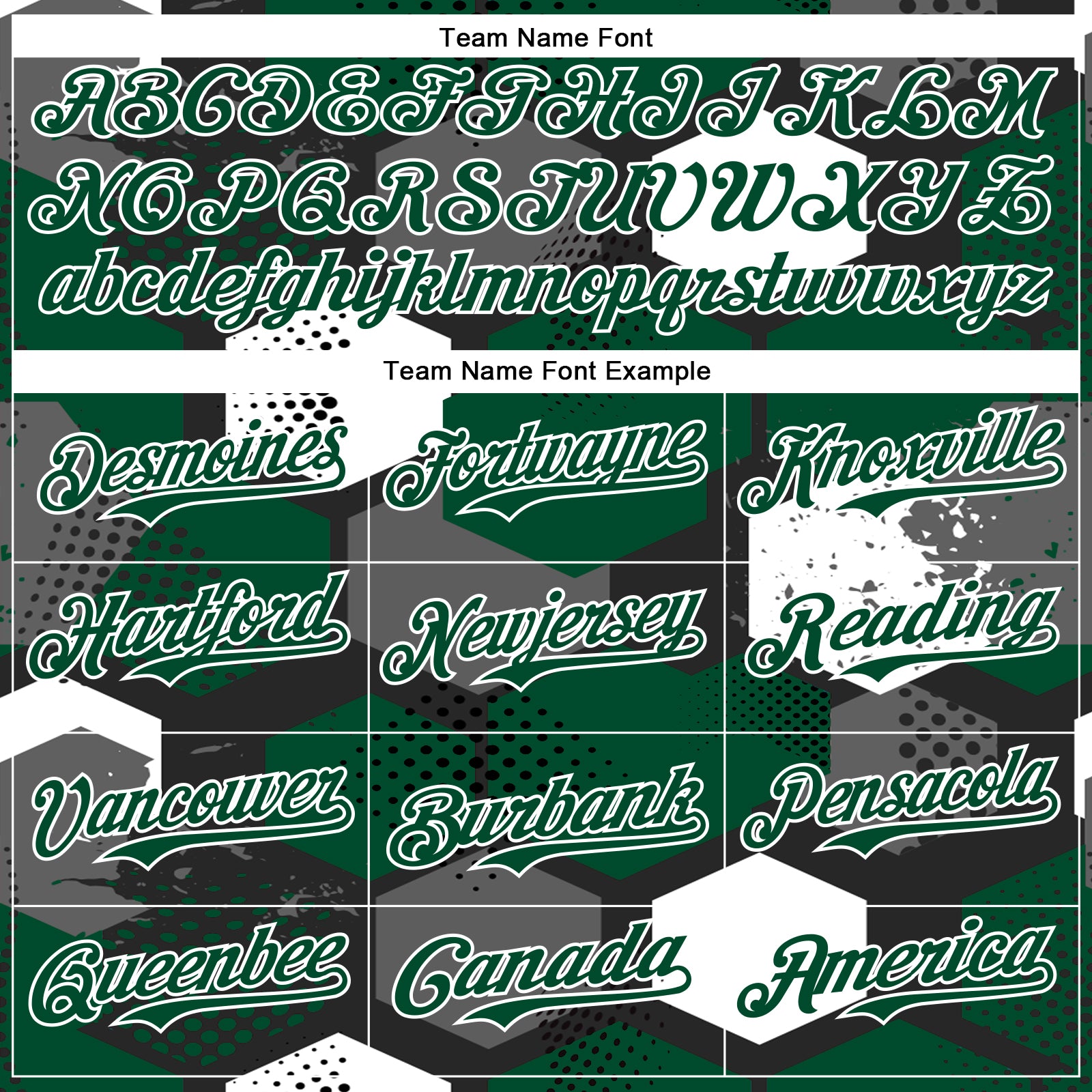 Custom Black Kelly Green-White Geometric Shape Bomber Full-Snap Varsity Letterman Hoodie Jacket