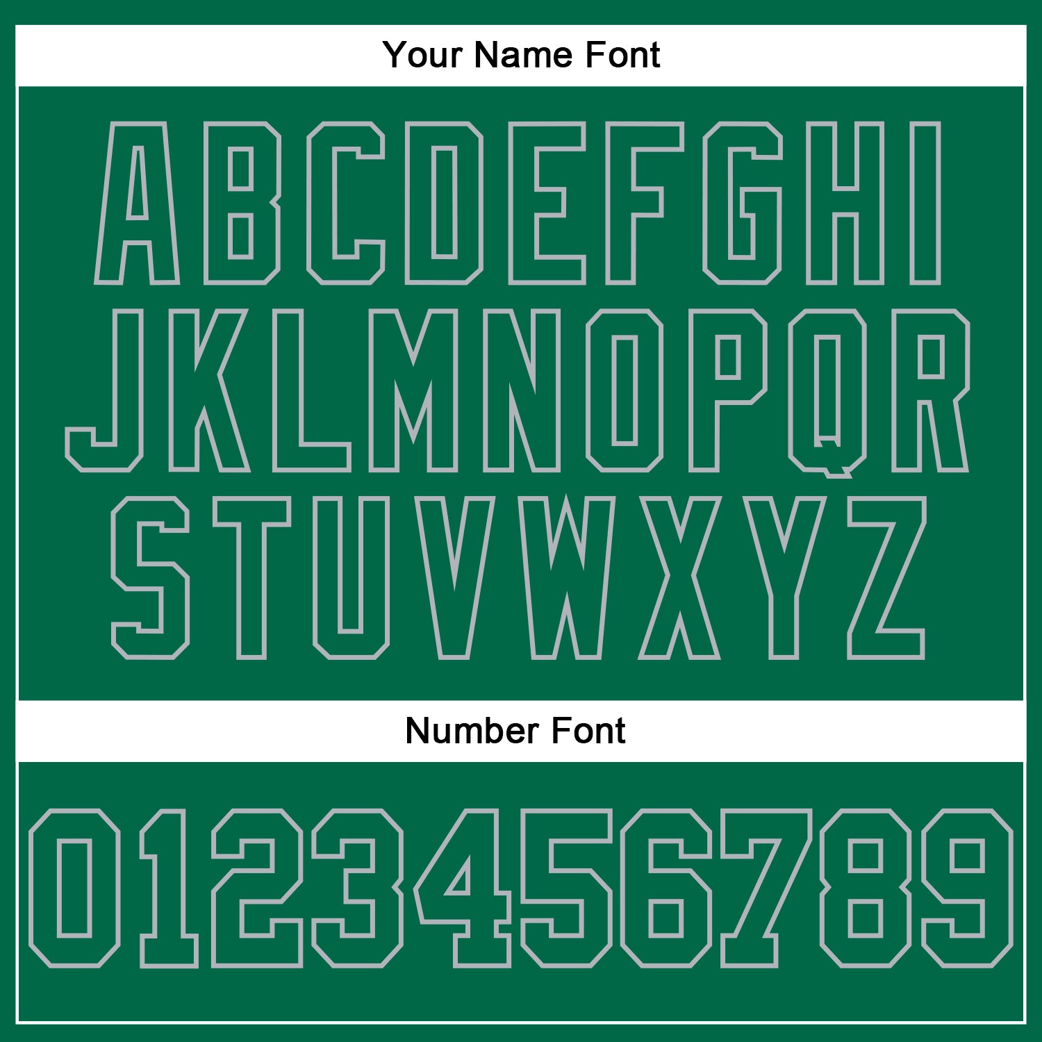 Custom Kelly Green Gray Authentic Football Jersey