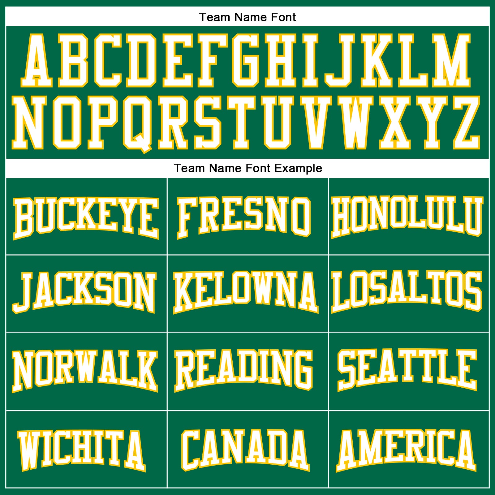 Custom Kelly Green White-Yellow Authentic Football Jersey