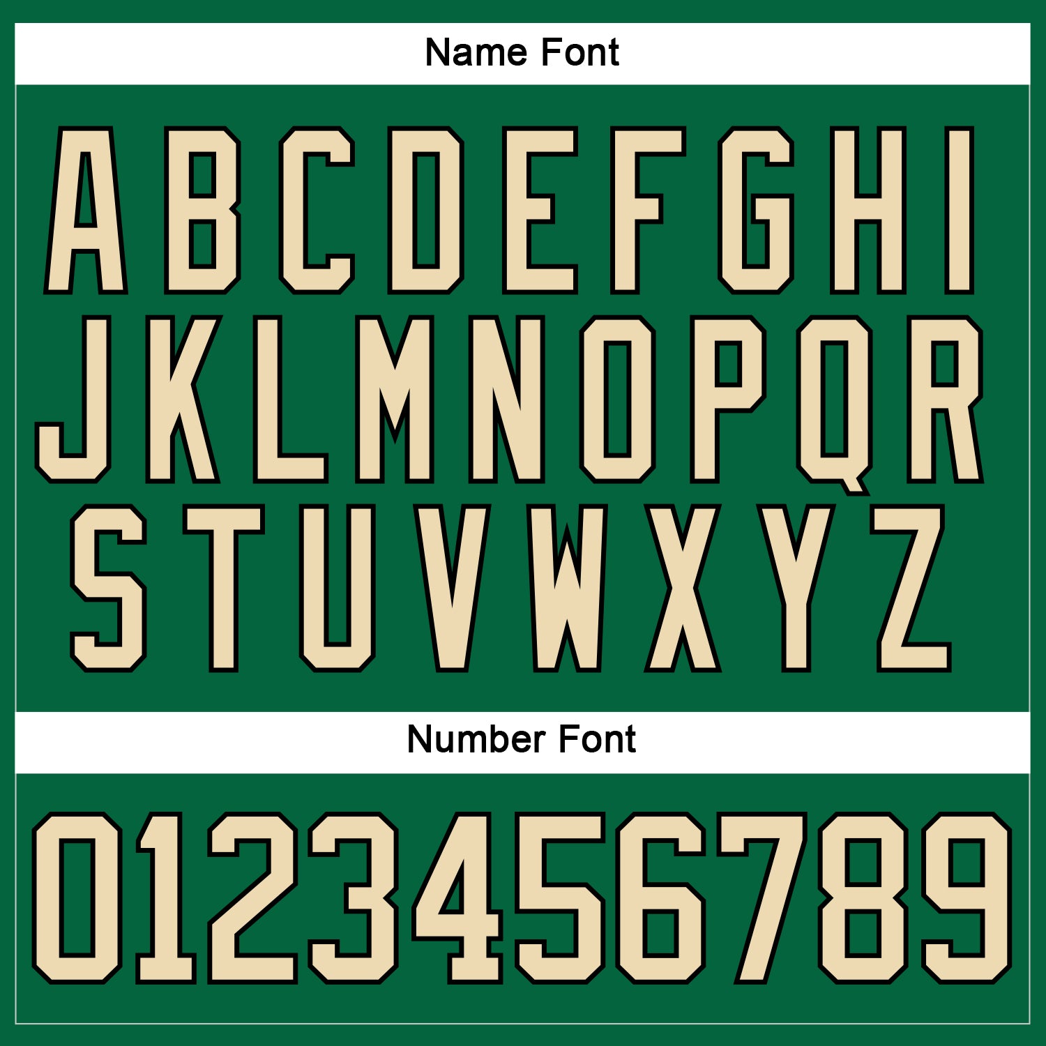 Custom Kelly Green Cream-Black Hockey Lace Neck Jersey