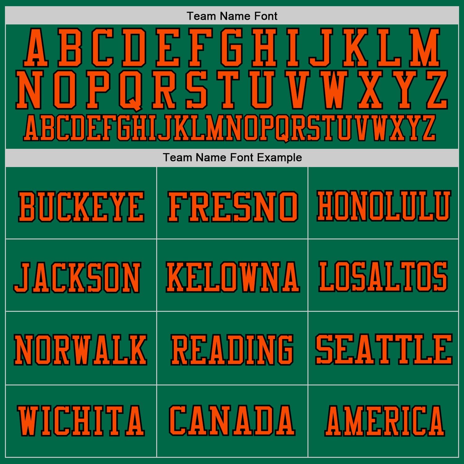 Custom Kelly Green Orange-Black Mesh Authentic Throwback Football Jersey