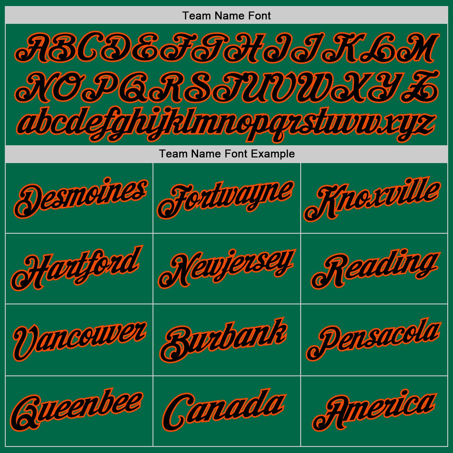 Custom Kelly Green Black-Orange Authentic Throwback Basketball Jersey