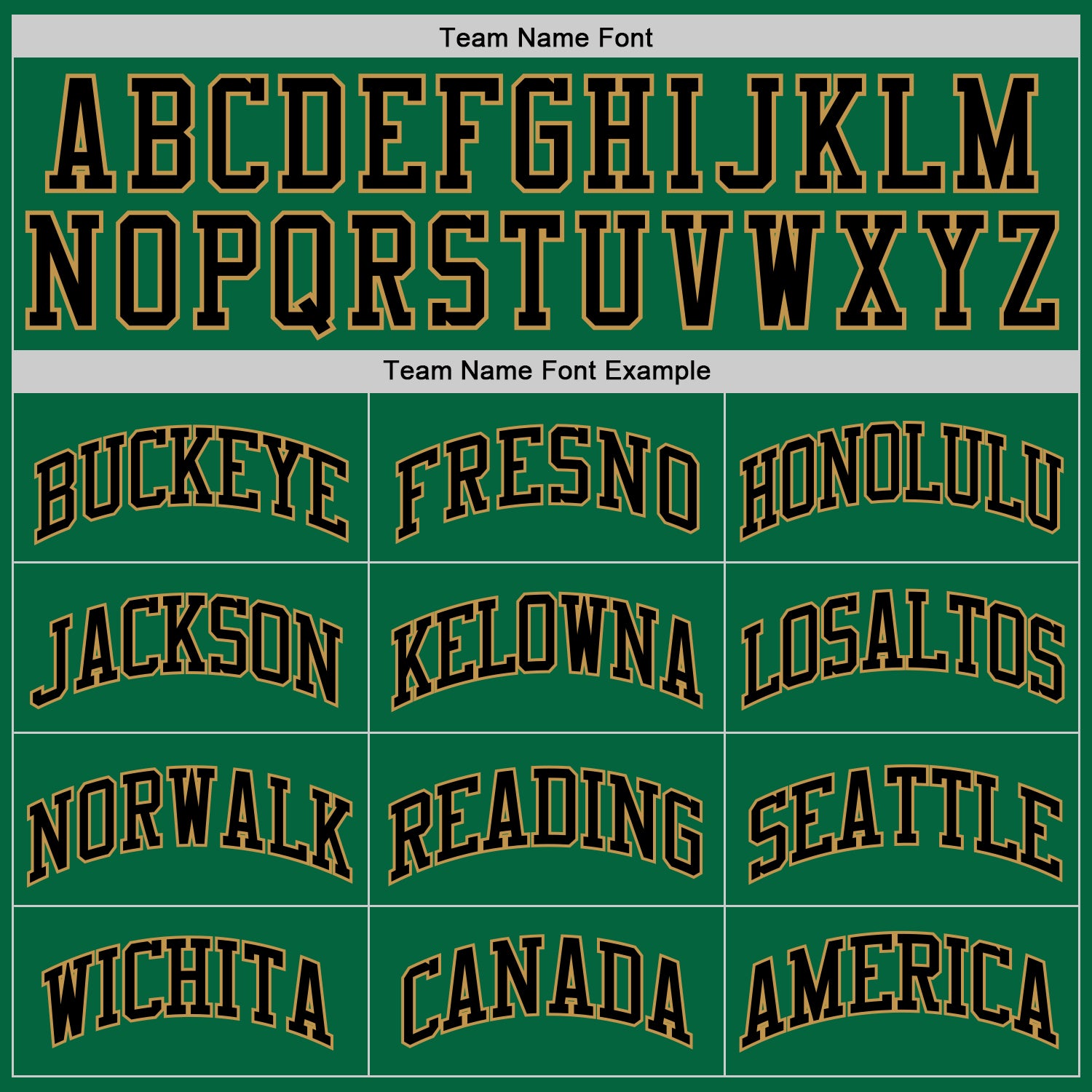 Custom Kelly Green White Pinstripe Old Gold-Black Authentic Baseball Jersey