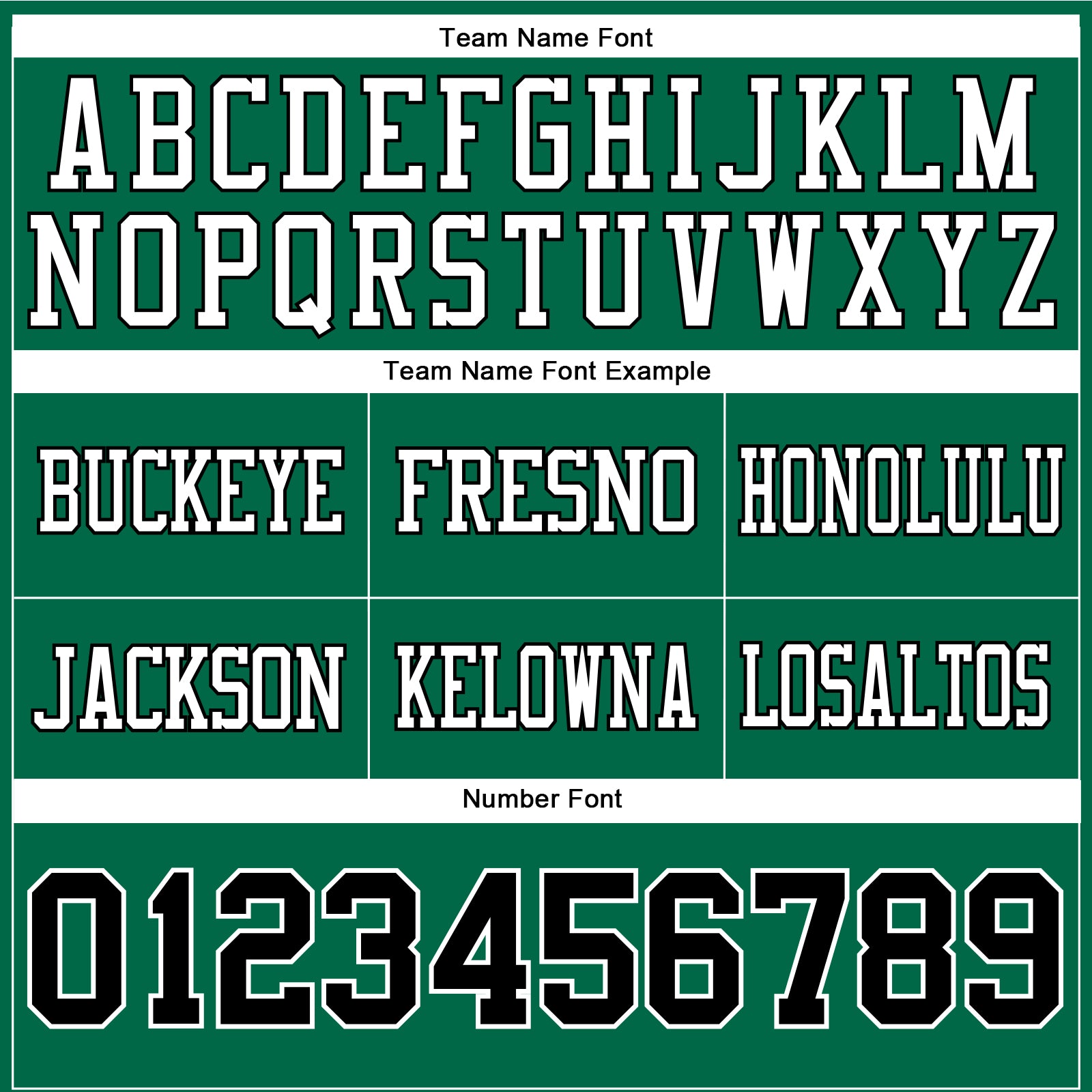 Custom Kelly Green Black-White Authentic Football Jersey