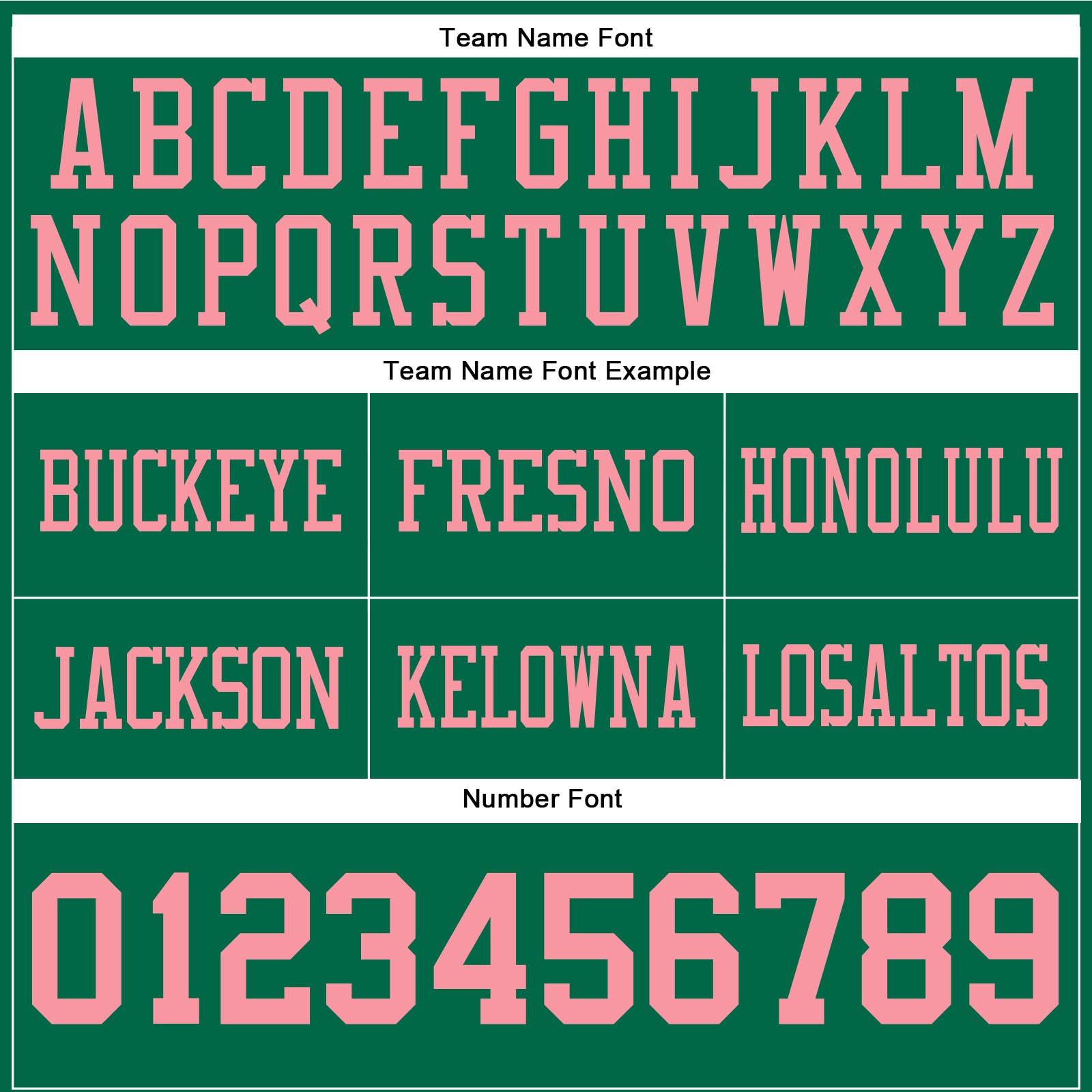 Custom Kelly Green Medium Pink Authentic Football Jersey