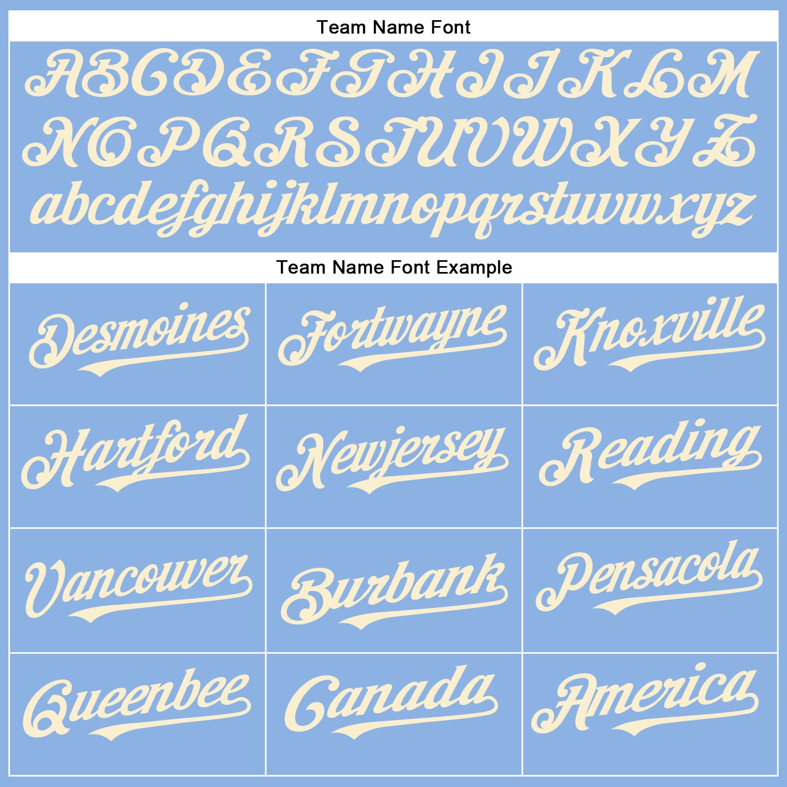 Custom Light Blue Cream Authentic Baseball Jersey