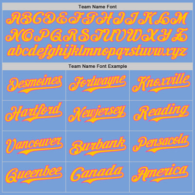 Custom Light Blue Yellow-Pink Authentic Baseball Jersey