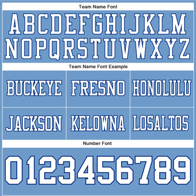 Custom Light Blue White-Royal Authentic Football Jersey
