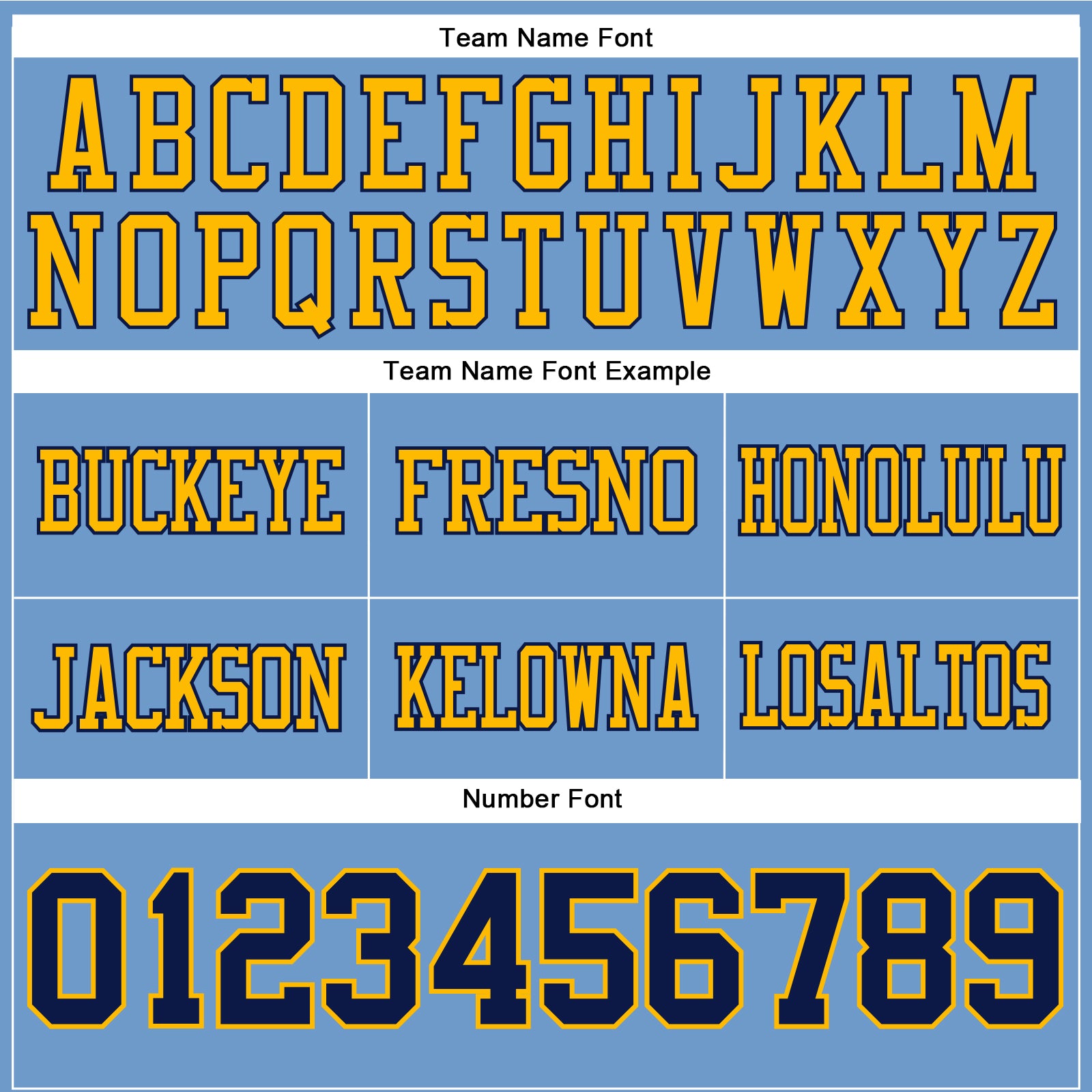 Custom Light Blue Navy-Gold Authentic Football Jersey