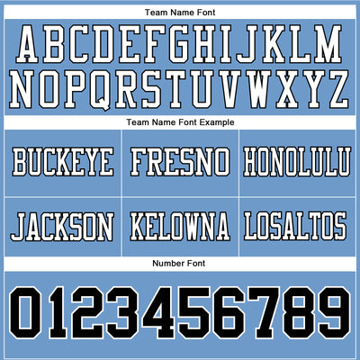 Custom Light Blue Navy-White Authentic Football Jersey