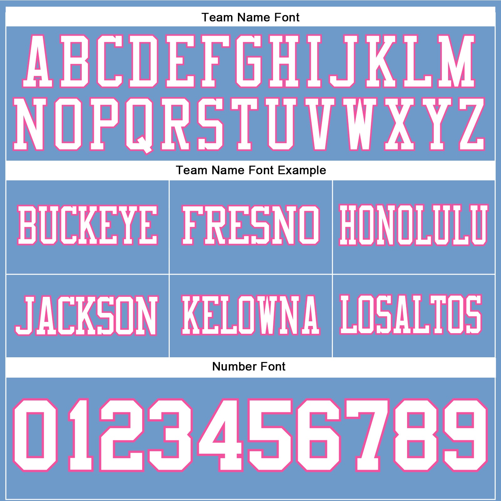 Custom Light Blue White-Pink Authentic Football Jersey