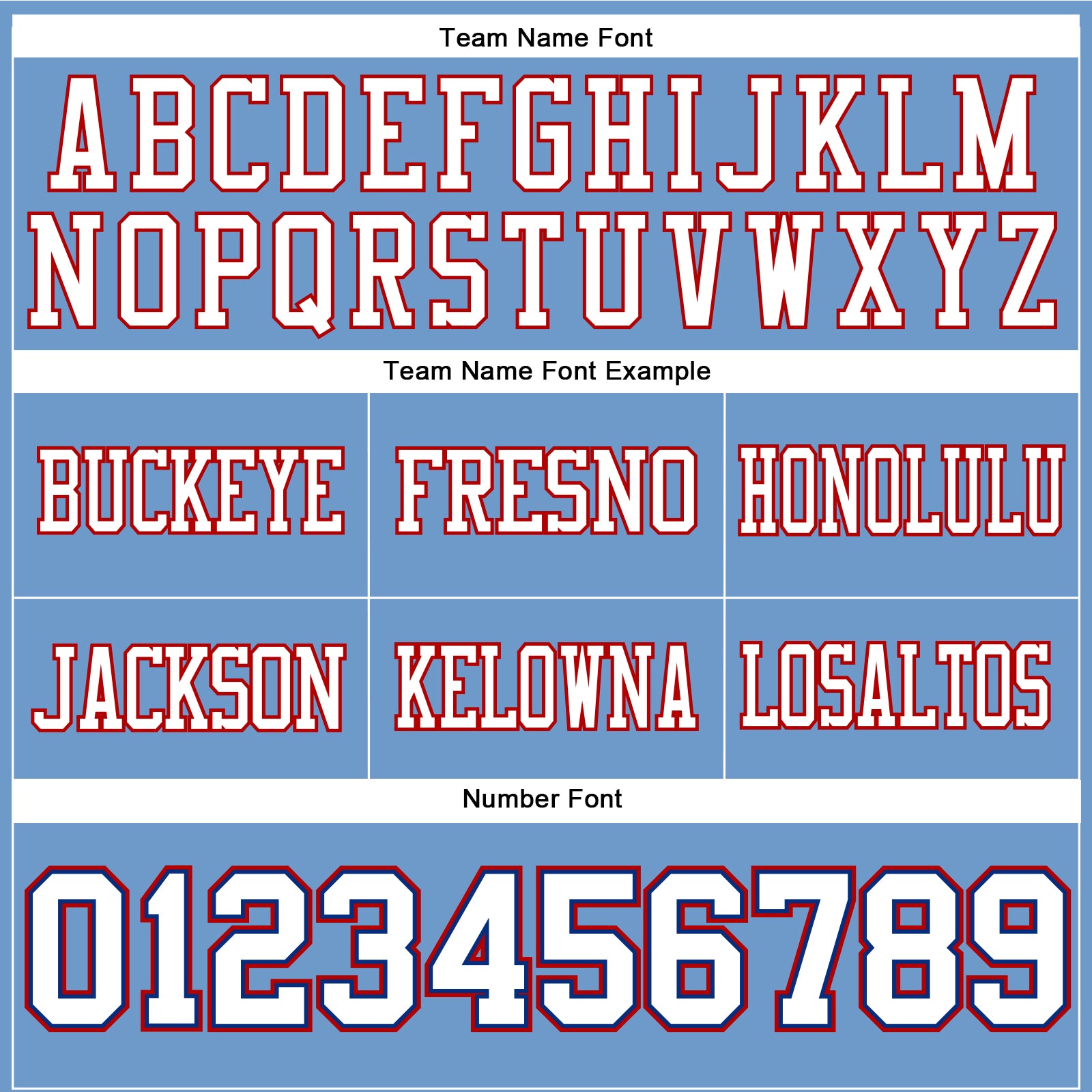 Custom Light Blue White Royal-Red Authentic Football Jersey