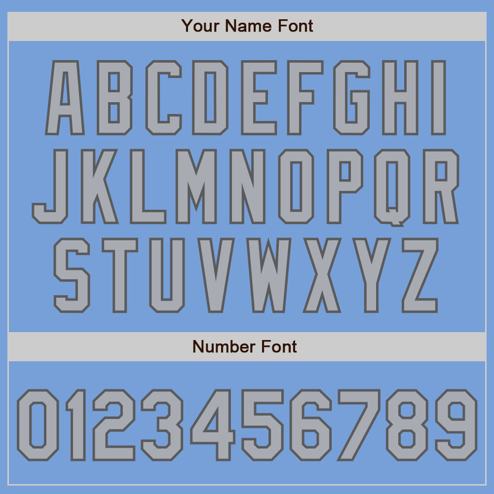 Custom Stitched Light Blue Gray-Steel Gray Baseball Pullover Sweatshirt Hoodie