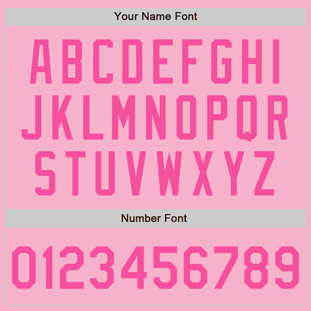 Custom Light Pink Pink-White Authentic Baseball Jersey