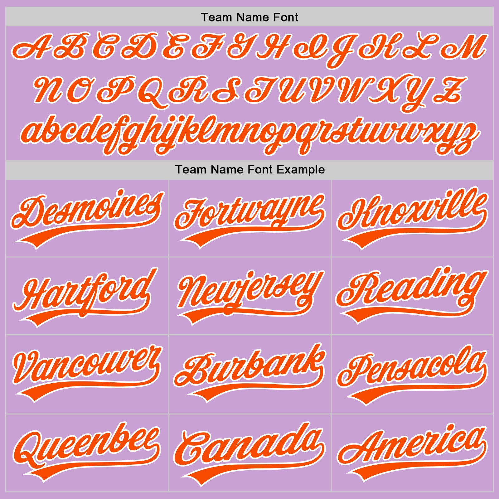 Custom Light Purple Orange-White Authentic Baseball Jersey