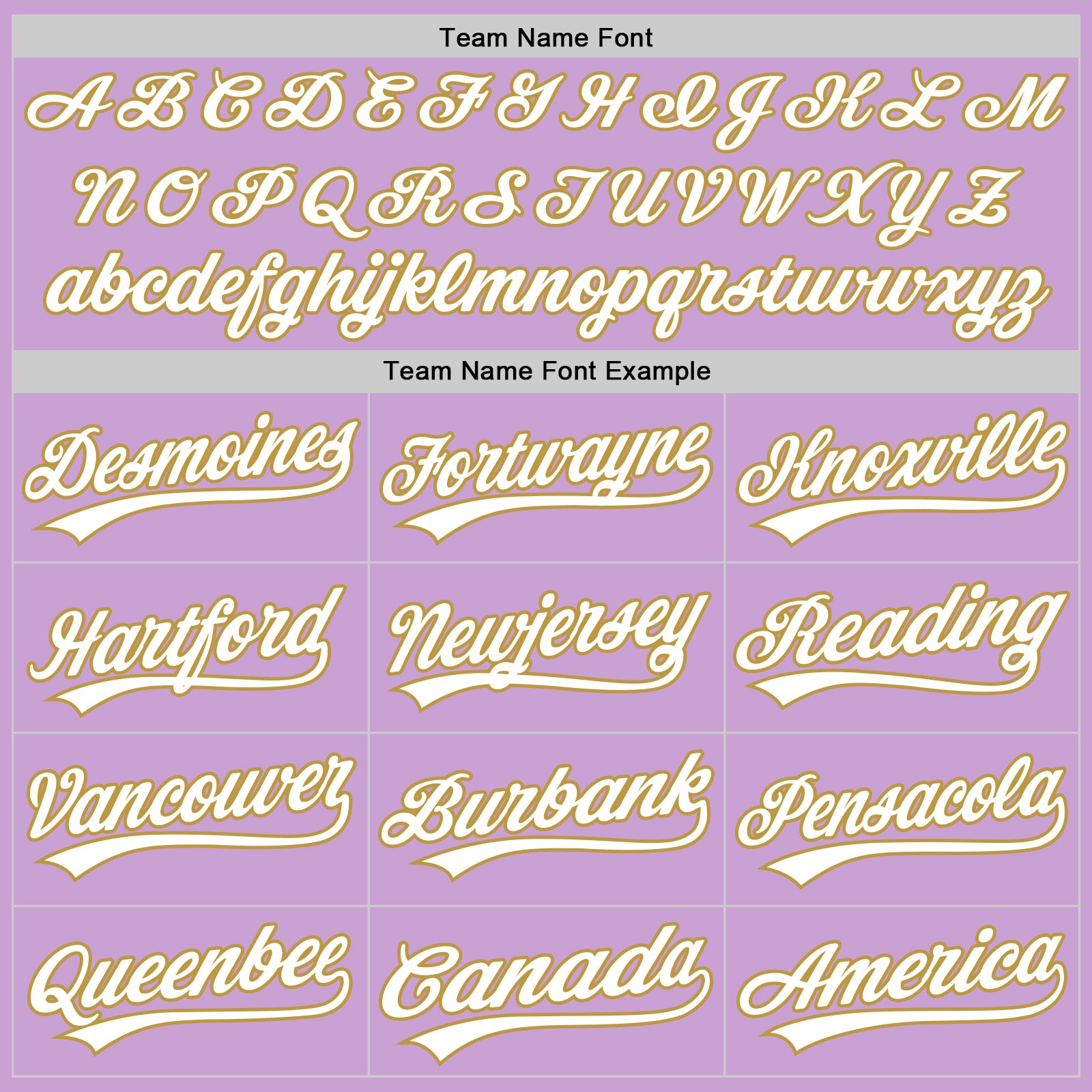 Custom Light Purple White-Old Gold Authentic Baseball Jersey