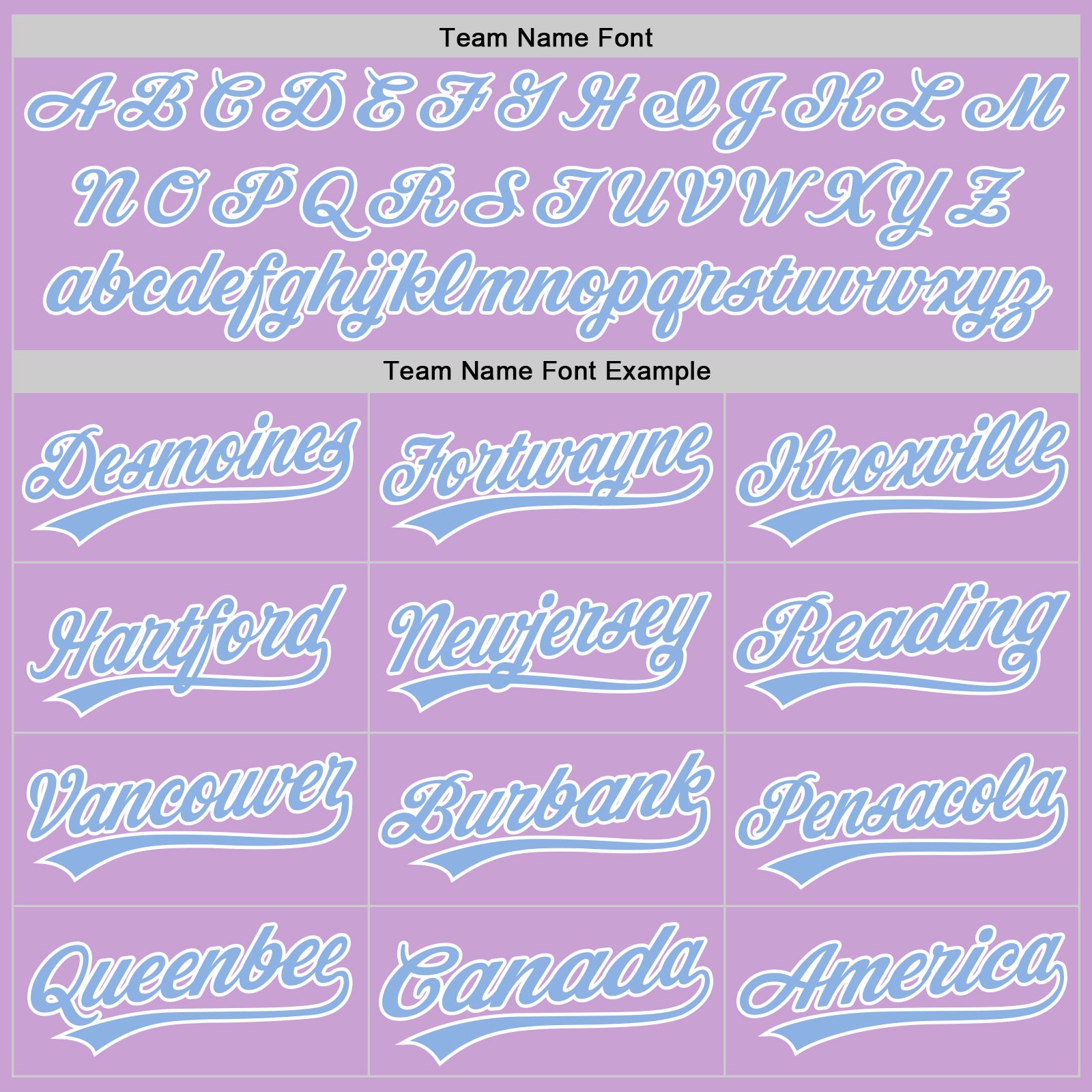 Custom Light Purple Light Blue-White Authentic Baseball Jersey