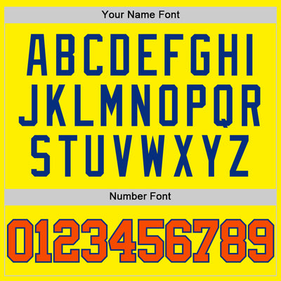 Custom Light Yellow Orange-Royal Authentic Basketball Jersey