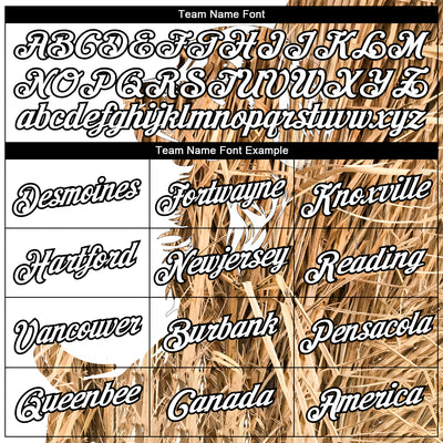 Custom White Black 3D Animal Dog Hunting Long Sleeve Performance T-Shirt