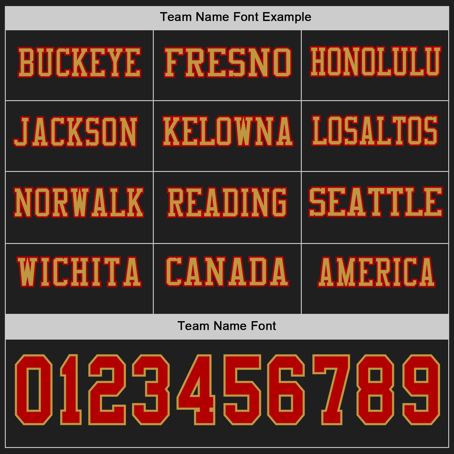 Custom Black Red-Old Gold Long Sleeve Authentic Football Jersey